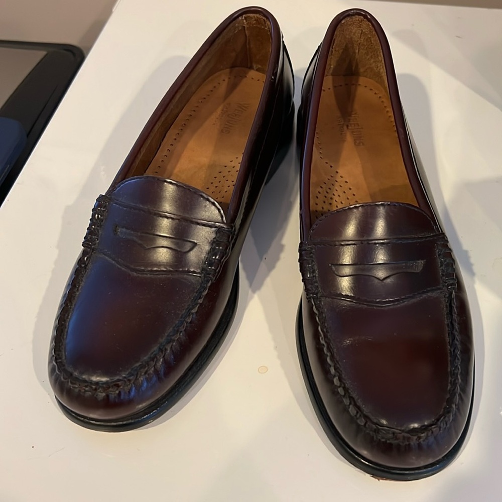 Bass Weejun’s Wayfarer Penny Loafers-Burgundy